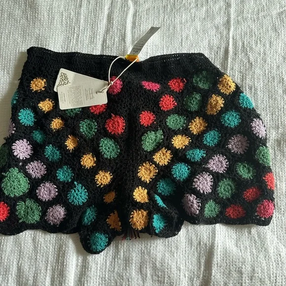 NWT agua bendita wales shorts in multicolor size small, multicolor knit - Picture 8 of 8